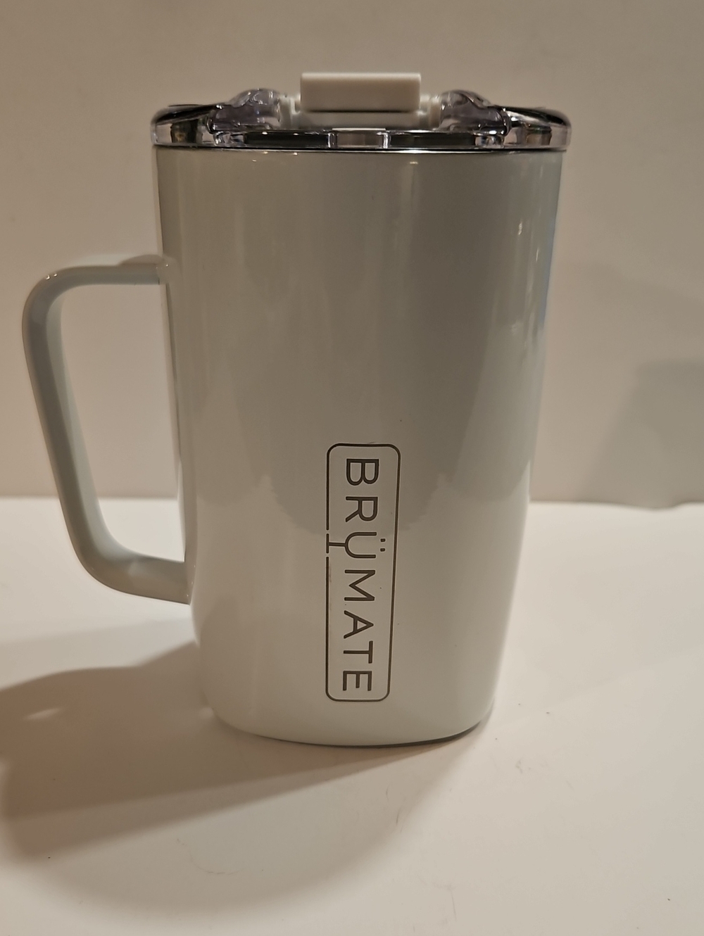 BrüMate 16 Oz. Insulated Travel Mug Ice White New With Tag